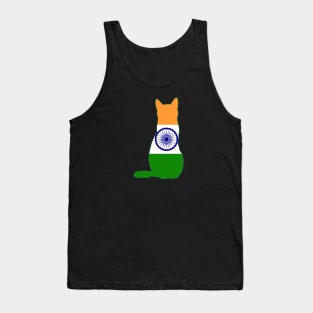 India Cat Flag Tank Top